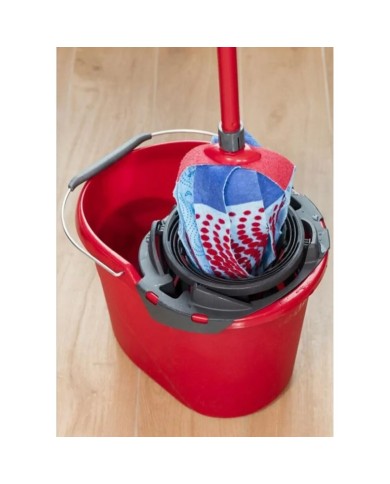 Secchio per Pavimenti Vileda SuperMocio Rosso 10 L 30 x 29 x 38 cm