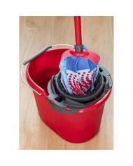Secchio per Pavimenti Vileda SuperMocio Rosso 10 L 30 x 29 x 38 cm Secchio per Pavimenti Vileda SuperMocio Rosso 10 L 30 x 29 x 38 cm