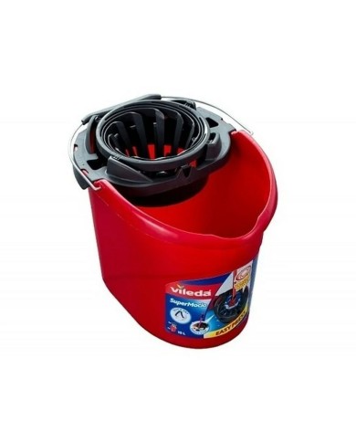 Secchio per Pavimenti Vileda SuperMocio Rosso 10 L 30 x 29 x 38 cm