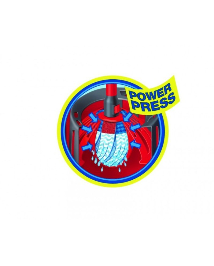 Secchio per Pavimenti Vileda SuperMocio Rosso 10 L 30 x 29 x 38 cm Secchio per Pavimenti Vileda SuperMocio Rosso 10 L 30 x 29 x 38 cm