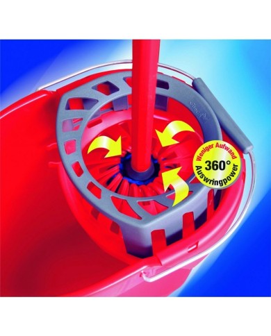 Secchio per Pavimenti Vileda SuperMocio Rosso 10 L 30 x 29 x 38 cm