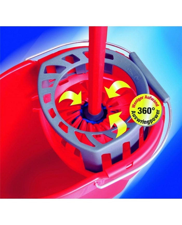 Secchio per Pavimenti Vileda SuperMocio Rosso 10 L 30 x 29 x 38 cm Secchio per Pavimenti Vileda SuperMocio Rosso 10 L 30 x 29 x 38 cm