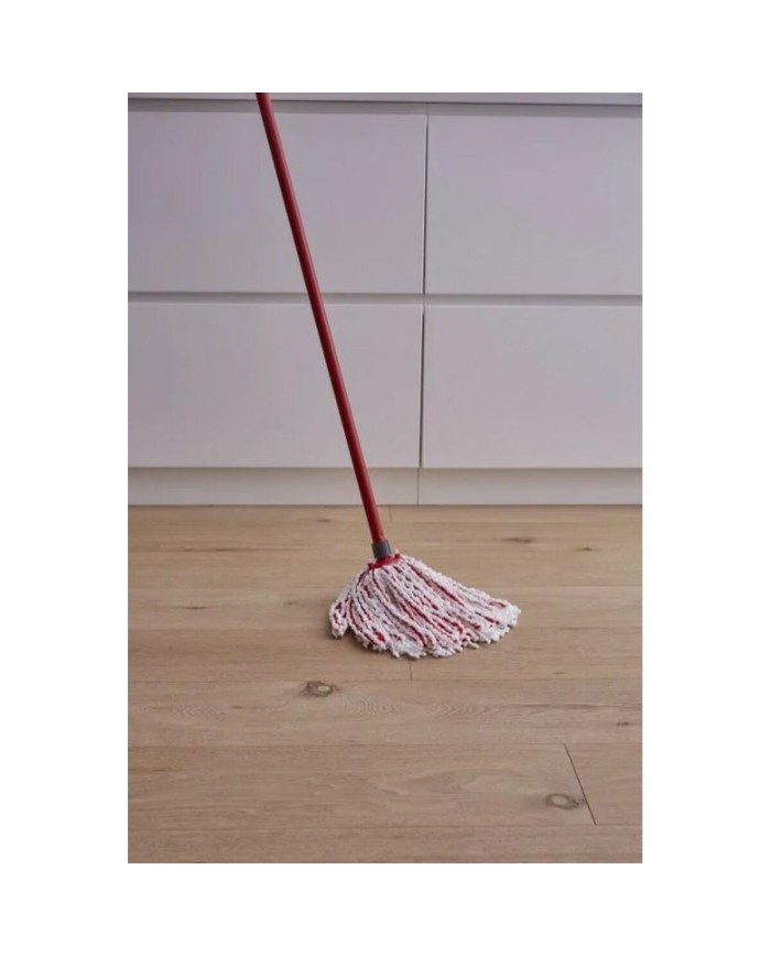 Mocio Vileda Microfibre And Power Rosso Microfibra (1 Unità)