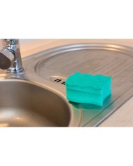 Spugna Vileda Glitzi Pur Active Verde Poliuretano 60 x 4 x 90 cm (2 Unità)