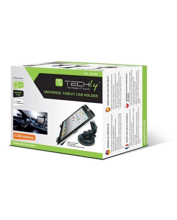 Supporto Tablet Universale per Auto Techly I-TABLET-VENT Nero