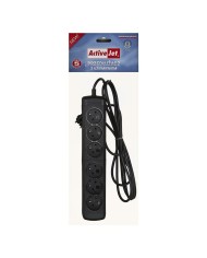 Ciabatta Multipresa Activejet 6GNU - 3M - C (3 m)