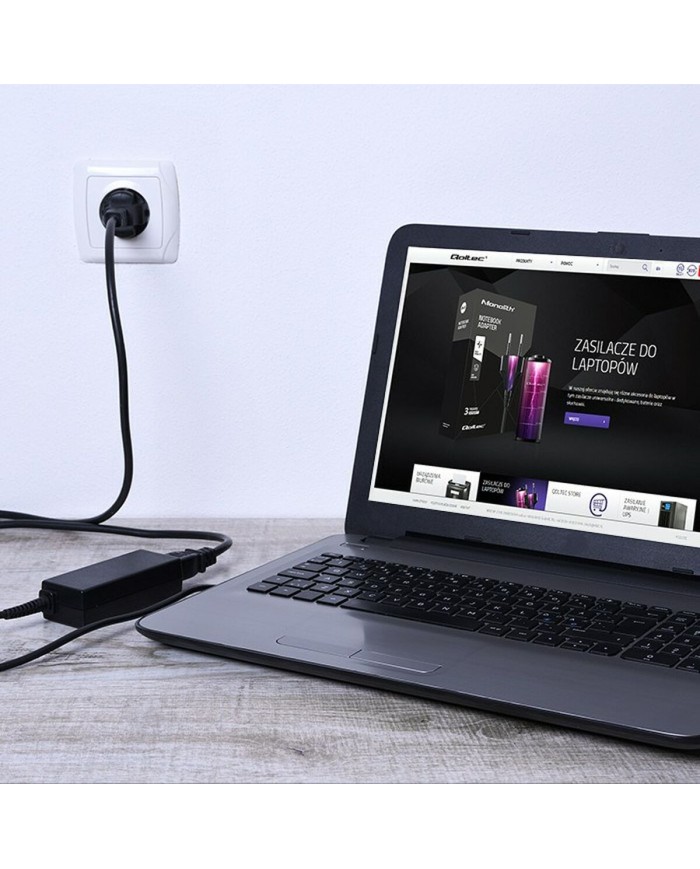 Inverter di potenza Qoltec 50093 90 W 20 V 220-240 V 1 Pezzi