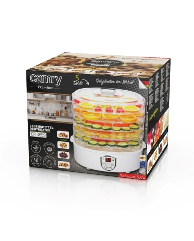 Essiccatore di Alimenti Adler CR 6659 240 W 550 W Essiccatore di Alimenti Adler CR 6659 240 W 550 W