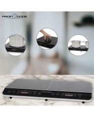 Piano Cottura ad Induzione Clatronic PC-DKI 1067 60,5 cm 3500 W