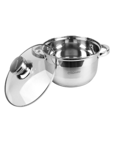 Casseruole Feel Maestro MR-2220-6L Argentato Acciaio 6 Pezzi Casseruole Feel Maestro MR-2220-6L Argentato Acciaio 6 Pezzi