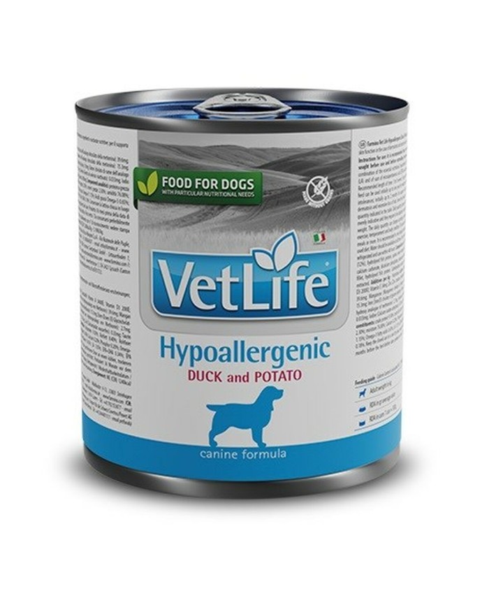Cibo umido Farmina Vet Life Hypoallergenic Anatra Maiale Patata dolce 300 g Cibo umido Farmina Vet Life Hypoallergenic Anatra Maiale Patata dolce 300 g