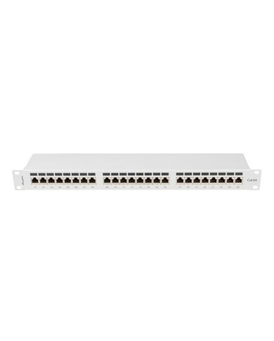 Patch Panel 24 Porte UTP Categoria 5e Lanberg PPSA-1024-S Patch Panel 24 Porte UTP Categoria 5e Lanberg PPSA-1024-S