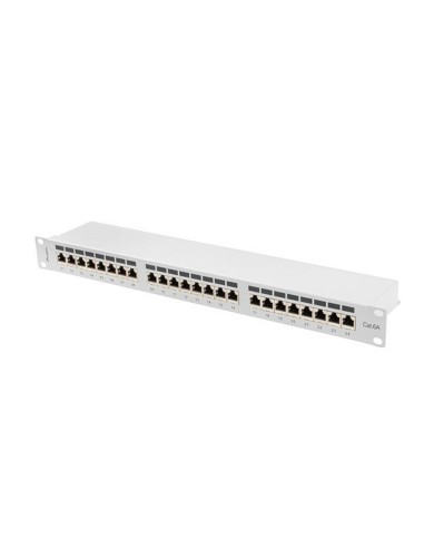 Patch Panel 24 Porte UTP Categoria 5e Lanberg PPSA-1024-S Patch Panel 24 Porte UTP Categoria 5e Lanberg PPSA-1024-S