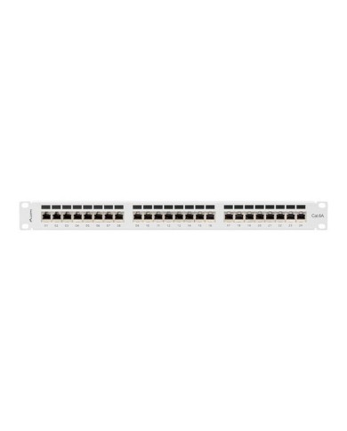 Patch Panel 24 Porte UTP Categoria 5e Lanberg PPSA-1024-S Patch Panel 24 Porte UTP Categoria 5e Lanberg PPSA-1024-S
