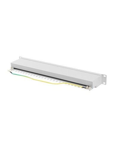 Patch Panel 24 Porte UTP Categoria 5e Lanberg PPSA-1024-S Patch Panel 24 Porte UTP Categoria 5e Lanberg PPSA-1024-S