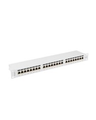 Patch Panel 24 Porte UTP Categoria 5e Lanberg PPSA-1024-S Patch Panel 24 Porte UTP Categoria 5e Lanberg PPSA-1024-S
