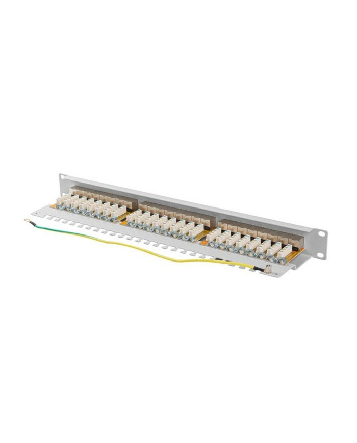 Patch Panel 24 Porte UTP Categoria 5e Lanberg PPSA-1024-S Patch Panel 24 Porte UTP Categoria 5e Lanberg PPSA-1024-S