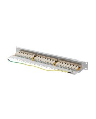 Patch Panel 24 Porte UTP Categoria 5e Lanberg PPSA-1024-S Patch Panel 24 Porte UTP Categoria 5e Lanberg PPSA-1024-S