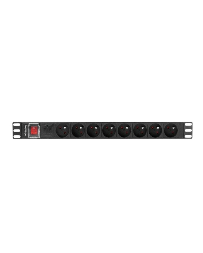 Multipresa 19" 6 Tomas Schuko Lanberg PDU-06E-0200-BK (2 m) Multipresa 19" 6 Tomas Schuko Lanberg PDU-06E-0200-BK (2 m)