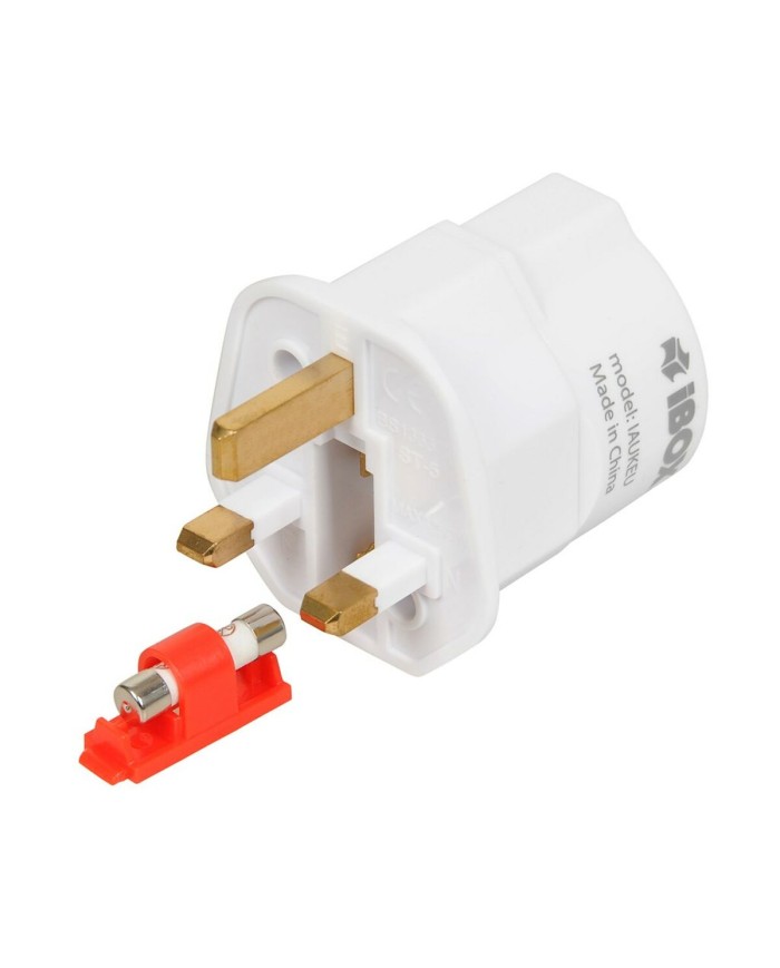 Adattatore di Corrente Ibox Reino Unido/UE Tipo G Adattatore di Corrente Ibox Reino Unido/UE Tipo G
