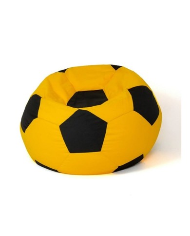 Puff GO GIFT Giallo Nero Oxford Football Puff GO GIFT Giallo Nero Oxford Football