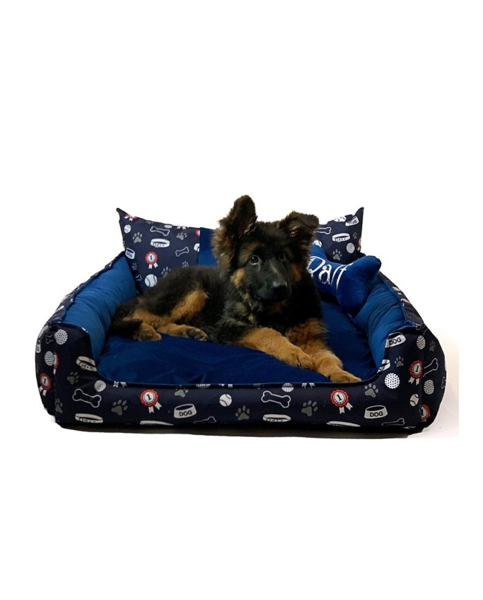 Letto per animali domestici GO GIFT XXL Rosso Granato 110 x 12 x 90 cm
