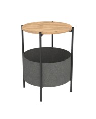 Tavolo Aggiuntivo Pieghevole Confortime Legno Metallo 50 x 40 x 65 cm (3 Unità)