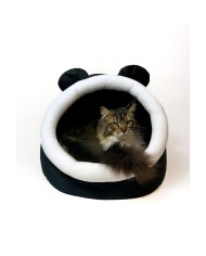 Letto per animali domestici GO GIFT Bianco Nero 40 x 4 x 45 cm