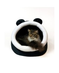Letto per animali domestici GO GIFT Bianco Nero 40 x 4 x 45 cm