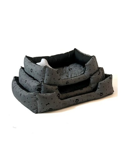 Letto per animali domestici GO GIFT XXL Grafite 90 x 16 x 76 cm