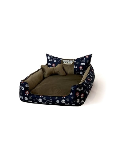 Letto per animali domestici GO GIFT L Bronce 90 x 16 x 50 cm