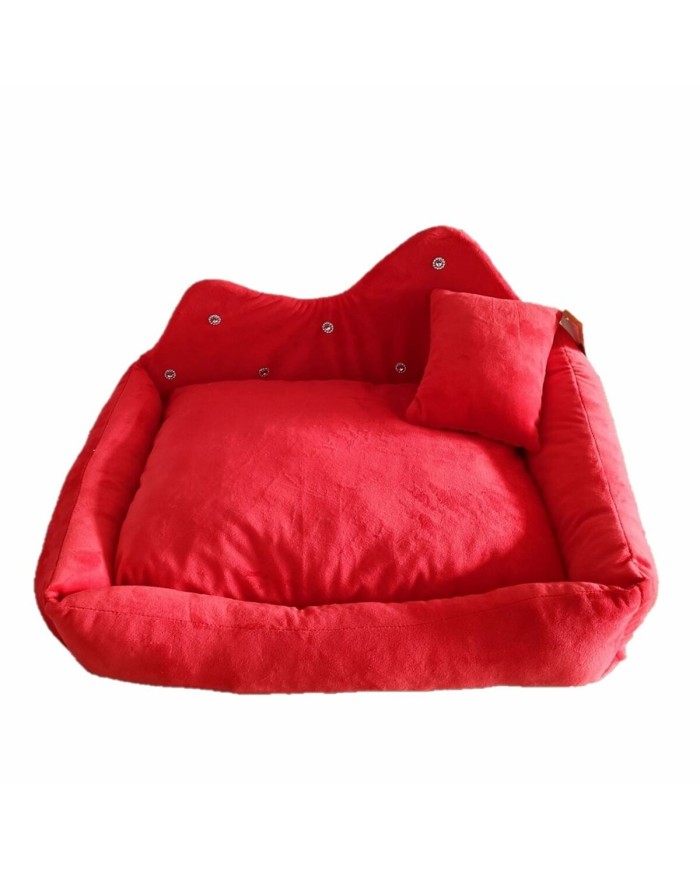 Letto per animali domestici GO GIFT L Rosso 52 x 1 x 42 cm Letto per animali domestici GO GIFT L Rosso 52 x 1 x 42 cm