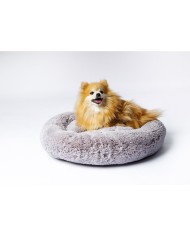 Letto per animali domestici GO GIFT L Grigio 66 x 120 x 66 cm Letto per animali domestici GO GIFT L Grigio 66 x 120 x 66 cm