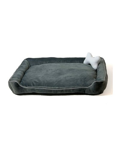 Letto per animali domestici GO GIFT Grafite 95 x 95 x 70 cm