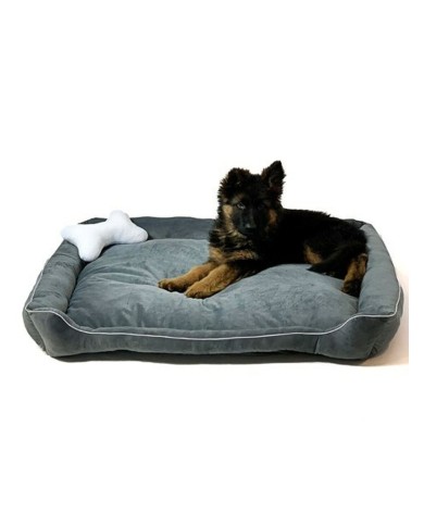 Letto per animali domestici GO GIFT Grigio 95 x 95 x 70 cm