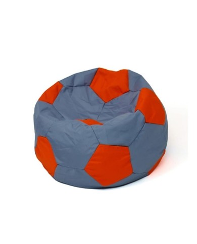 Puff GO GIFT Rosso Grigio Oxford Football Puff GO GIFT Rosso Grigio Oxford Football