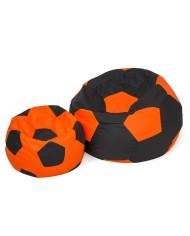Puff GO GIFT Nero Arancio Oxford Football