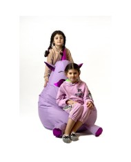 Puff GO GIFT Porpora Oxford 130 x 90 cm