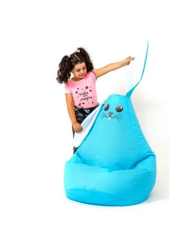 Puff GO GIFT Azzurro Oxford 105 x 80 cm Puff GO GIFT Azzurro Oxford 105 x 80 cm