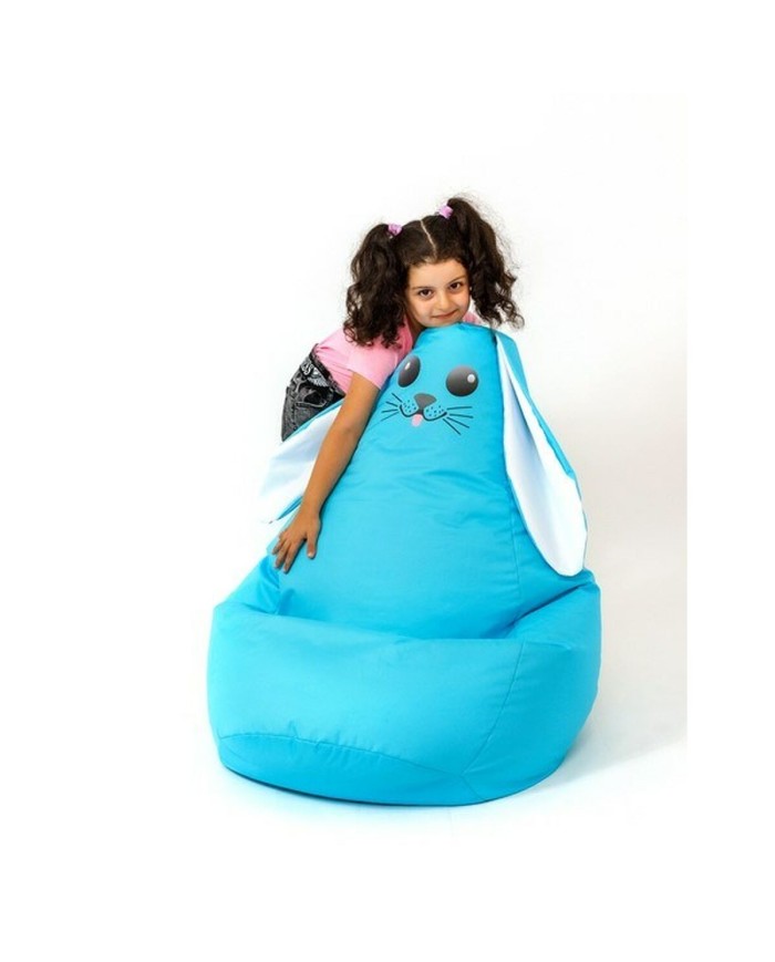 Puff GO GIFT Azzurro Oxford 105 x 80 cm