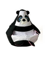 Puff GO GIFT Bianco Nero Oxford 105 x 80 cm Puff GO GIFT Bianco Nero Oxford 105 x 80 cm