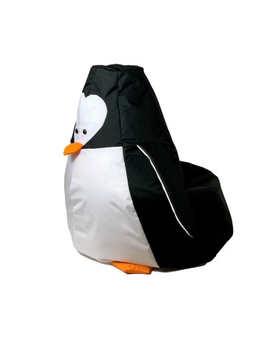 Puff GO GIFT Bianco Nero Oxford Pinguino 105 x 80 cm Puff GO GIFT Bianco Nero Oxford Pinguino 105 x 80 cm