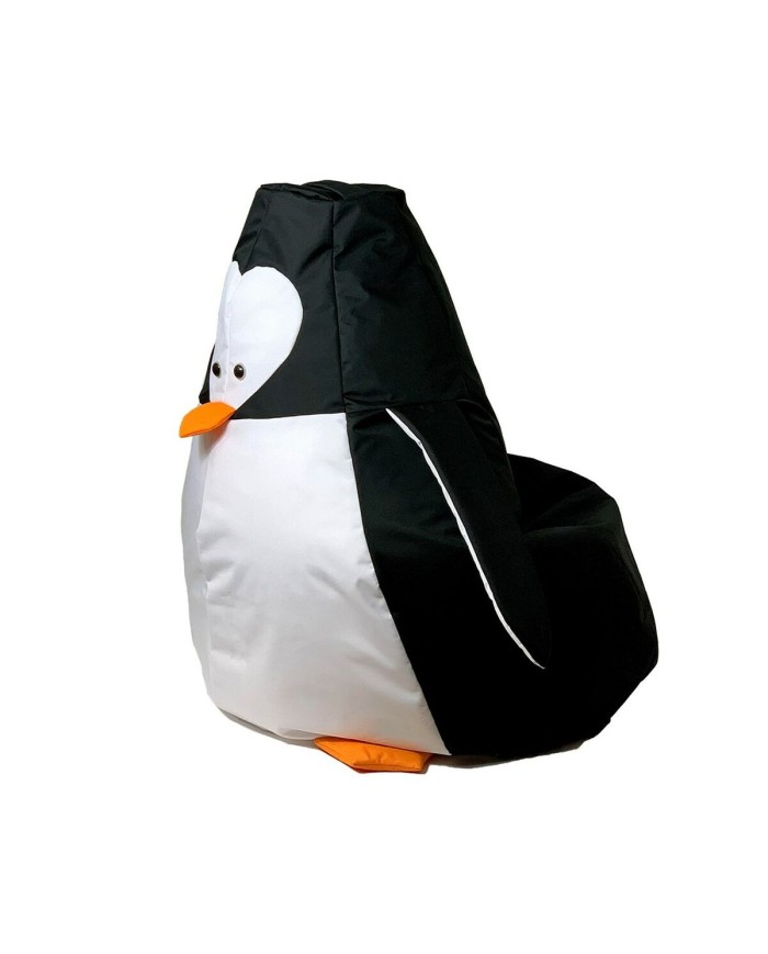Puff GO GIFT Bianco Nero Oxford Pinguino 130 x 90 cm