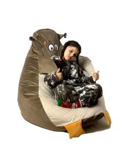 Puff GO GIFT Beige Bronce Oxford 105 x 80 cm Puff GO GIFT Beige Bronce Oxford 105 x 80 cm