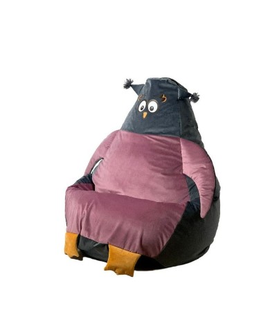 Puff GO GIFT Grigio Rosa Oxford 105 x 80 cm Puff GO GIFT Grigio Rosa Oxford 105 x 80 cm