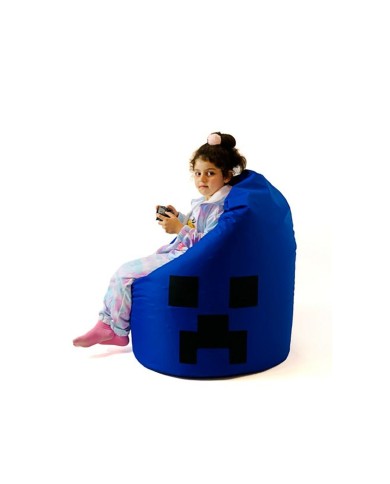 Puff GO GIFT Azzurro Oxford minecraft Puff GO GIFT Azzurro Oxford minecraft