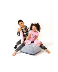 Puff GO GIFT Grigio Rosa Oxford Mouse