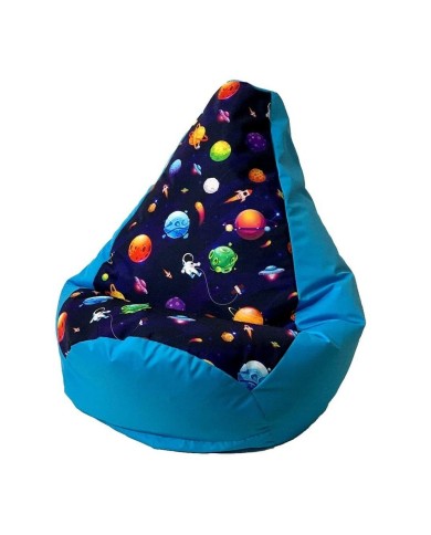 Puff GO GIFT Azzurro 130 x 90 cm Pera Puff GO GIFT Azzurro 130 x 90 cm Pera