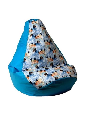 Puff GO GIFT Azzurro 130 x 90 cm Pera Puff GO GIFT Azzurro 130 x 90 cm Pera