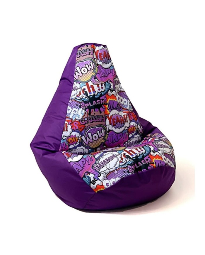 Puff GO GIFT Porpora 140 x 100 cm Pera Puff GO GIFT Porpora 140 x 100 cm Pera